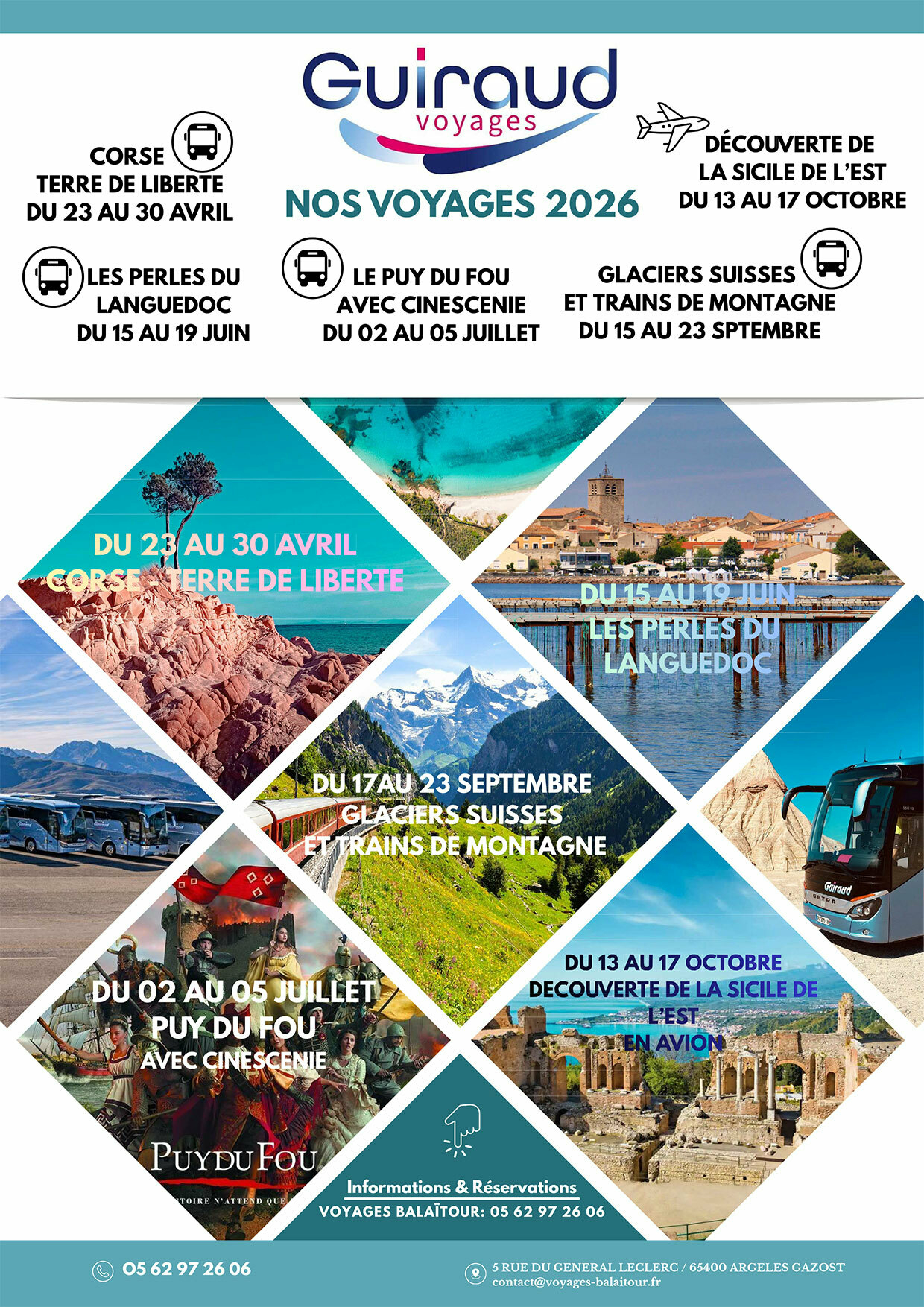 voyages Guiraud 2026